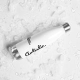 Stainless Steel Water Bottle | Black / White | The Artistic Standard