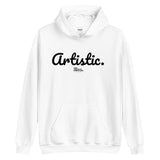 ARTISTIC | Unisex Hoodie | Black + White | The Artistic Standard Apparel