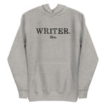 WRITER | Black + White Unisex Hoodie| 'Say It With Yo Chest' Collection