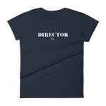 DIRECTOR | White + Color Women's short sleeve t-shirt | 'Say It With Yo Chest' Collection