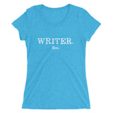 WRITER | White + Color Ladies' short sleeve t-shirt | 'Say It With Yo Chest' Collection